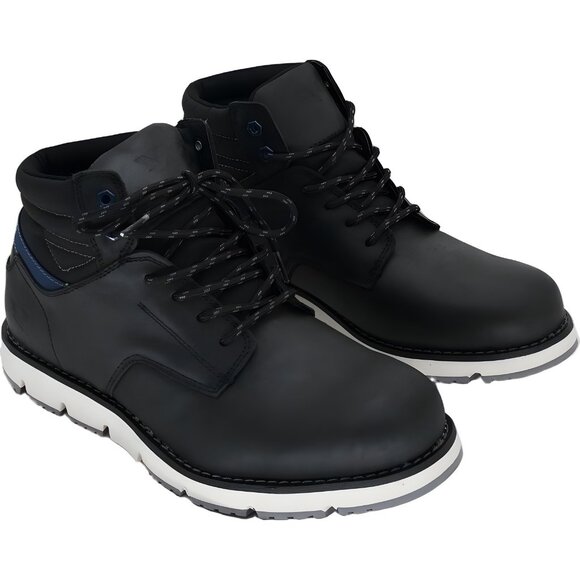 Territory Bridger Black Ankle Boots Rugged Lace-Up Men's US 11W - Picture 4 of 6